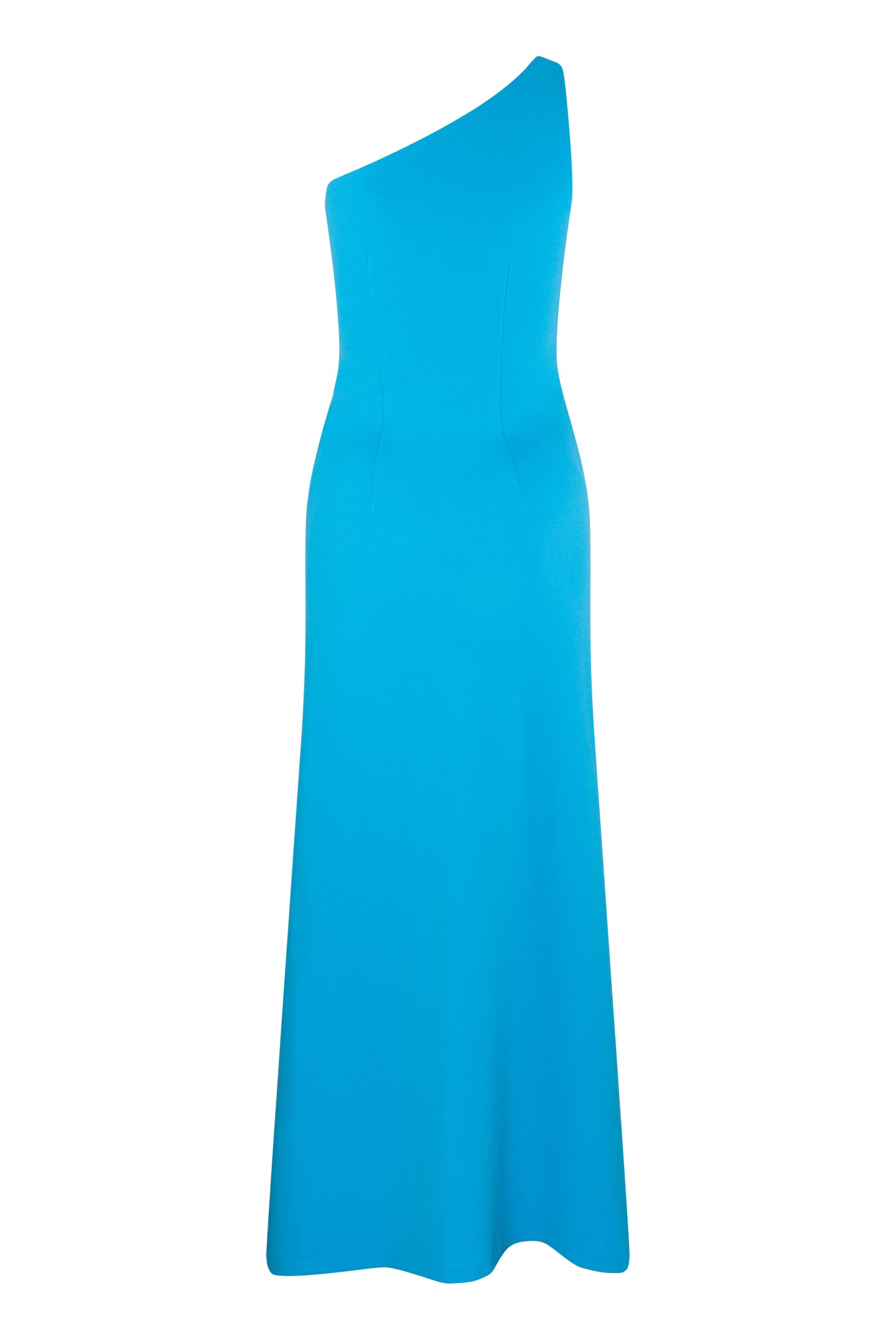 CUT OUT ONE SHOULDER MAXI DRESS